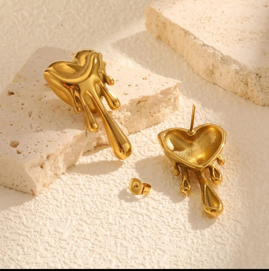 Melting Heart Earrings
